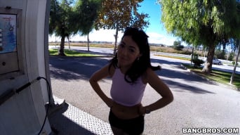 Ava Dalush in 'Big Ass bouncing on the cock in public'