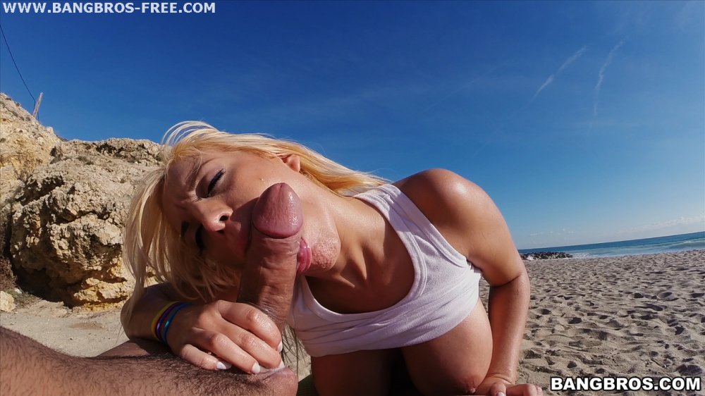 Bangbros 'Bubble-butt Beach' starring Blondie Fesser (Photo 589)