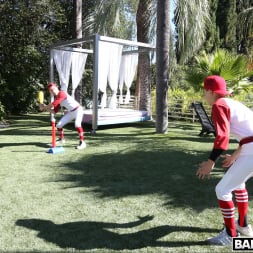 Dee Williams in 'Bangbros' Baseball Practice Turns Into A Wild Threesome (Thumbnail 17)