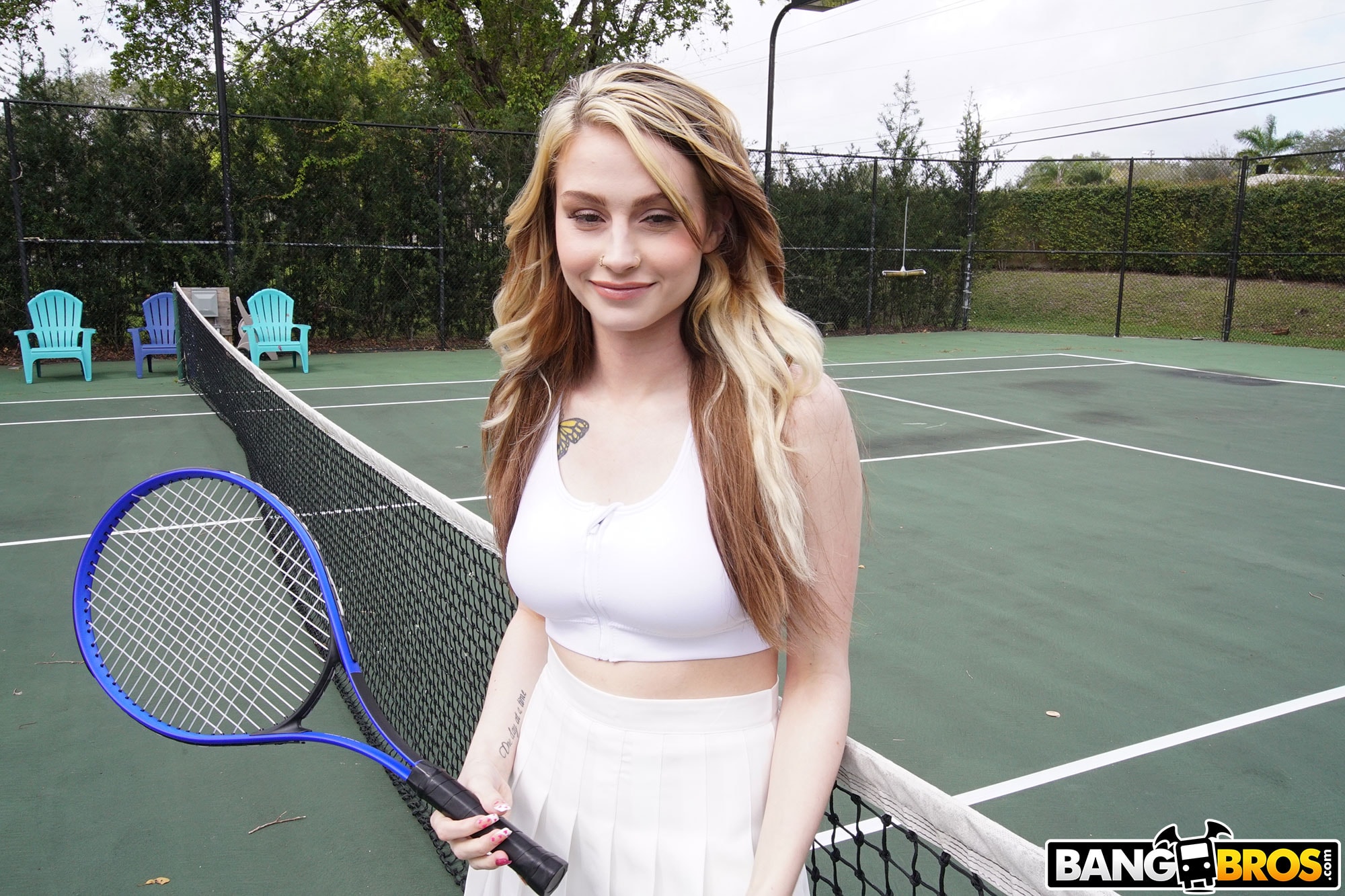 Bangbros 'Tennis Fuck Session' starring Kimberly Snow (Photo 1)