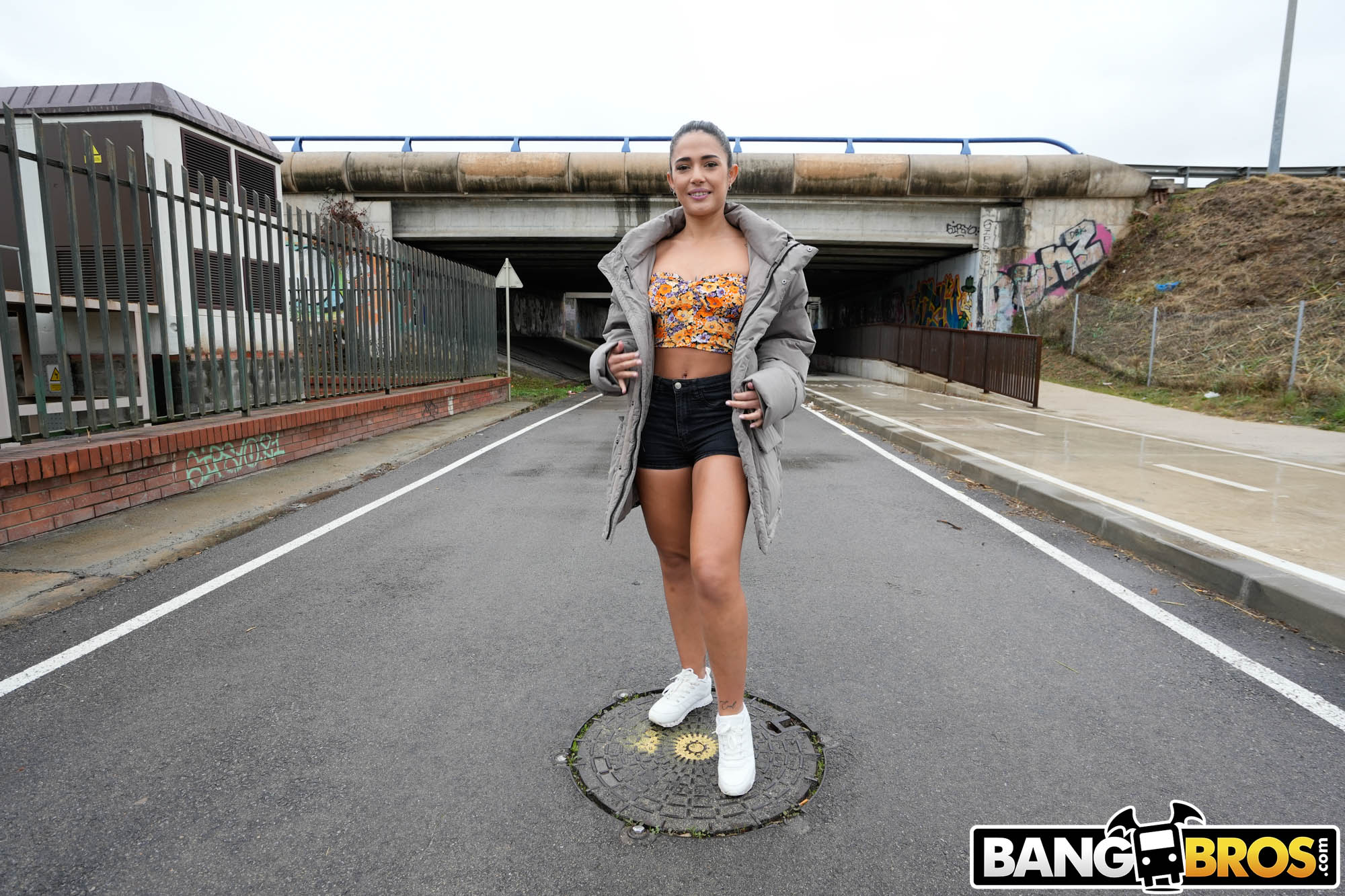 Bangbros 'Public Anal Banging' starring Nuria Millan (Photo 1)