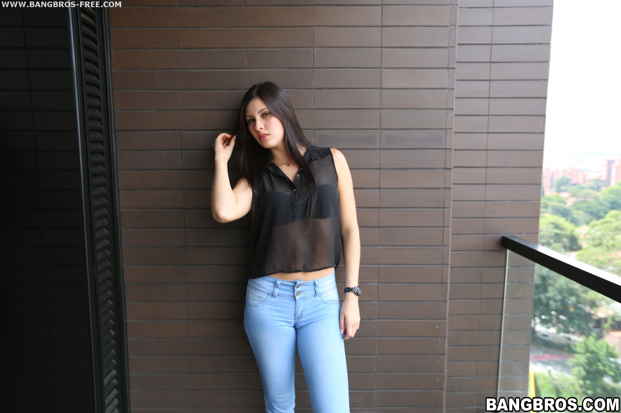 Bangbros 'Twenty Year Old Colombian Babe Gets Properly Fucked' starring Samanta Lopez (Photo 4)