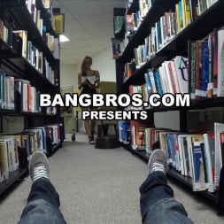 Shortie Breeze in 'Bangbros' Smart chicks suck dick in the Library! (Thumbnail 1)