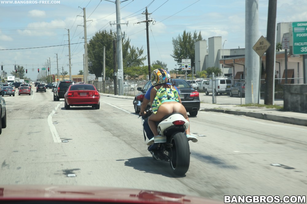 Bangbros 'Riding naked on motorcycles' starring Sophia Steele (Photo 1)